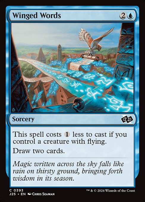 J25: Winged Words