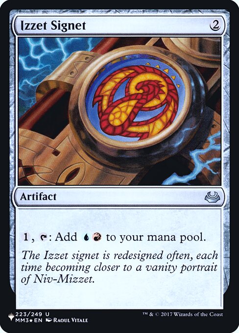 PLST: Izzet Signet (Foil)