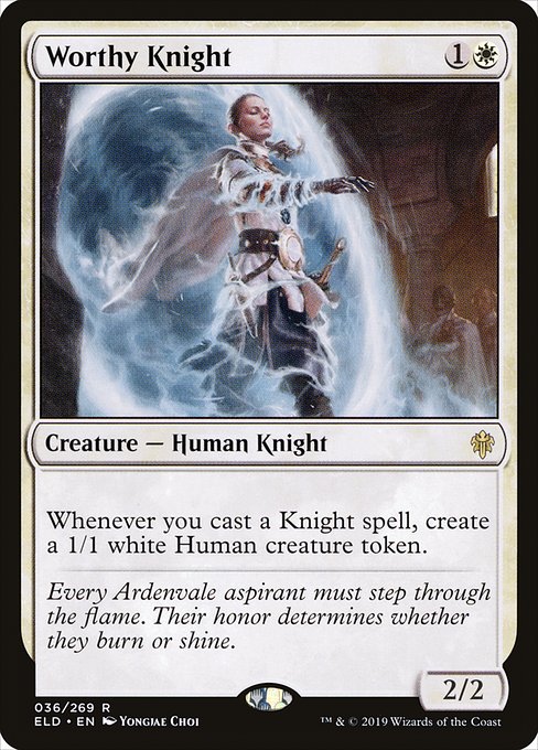 ELD: Worthy Knight (Foil)