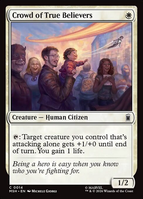 MSH: Crowd of True Believers