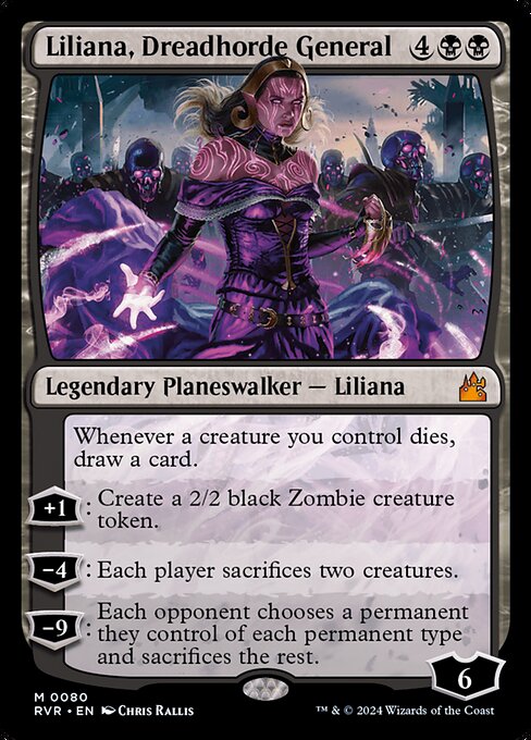 RVR: Liliana, Dreadhorde General (Foil)