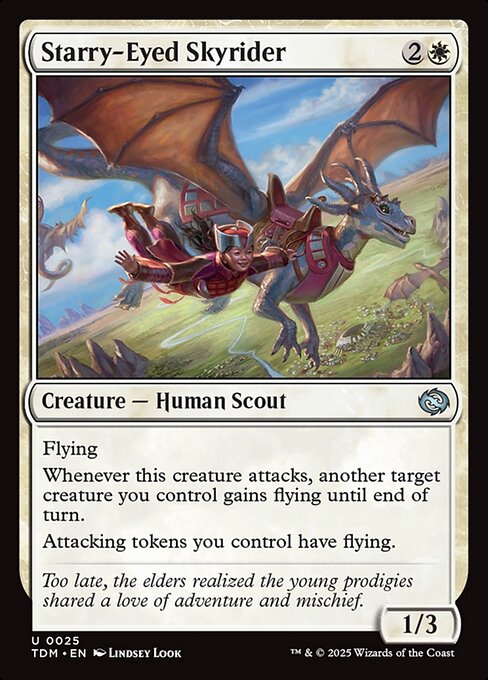 TDM: Starry-Eyed Skyrider (Foil)