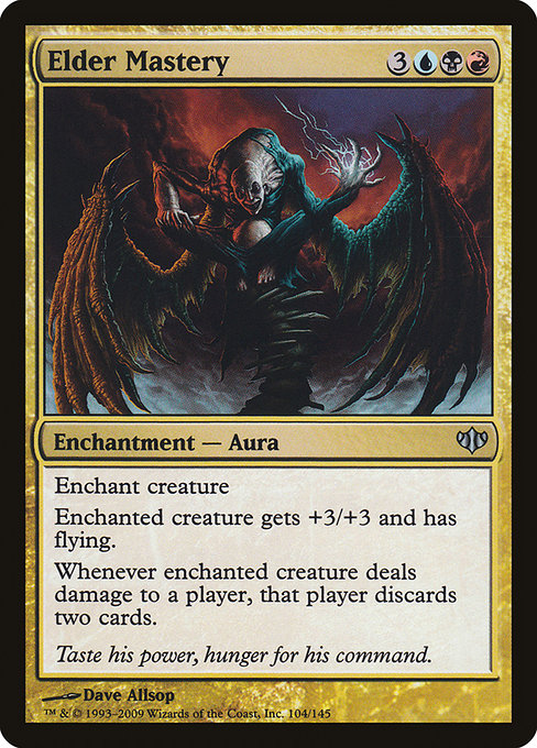 CON: Elder Mastery (Foil)