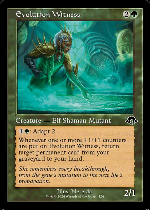MH3: Evolution Witness (Retro Frame) (Foil)