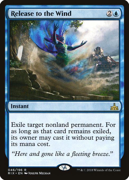 RIX: Release to the Wind