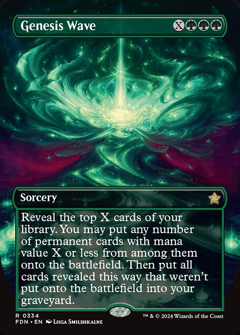 FDN: Genesis Wave (Borderless) (Foil)