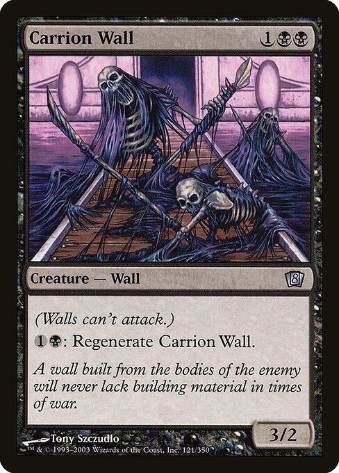 8ED: Carrion Wall (Foil)