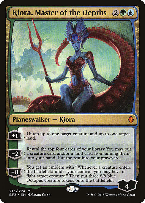 BFZ: Kiora, Master of the Depths (Foil)
