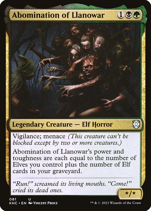 KHC: Abomination of Llanowar