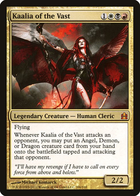 CMD: Kaalia of the Vast