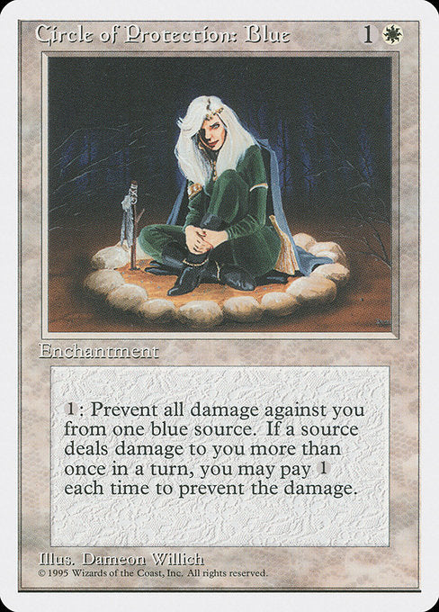 4ED: Circle of Protection: Blue