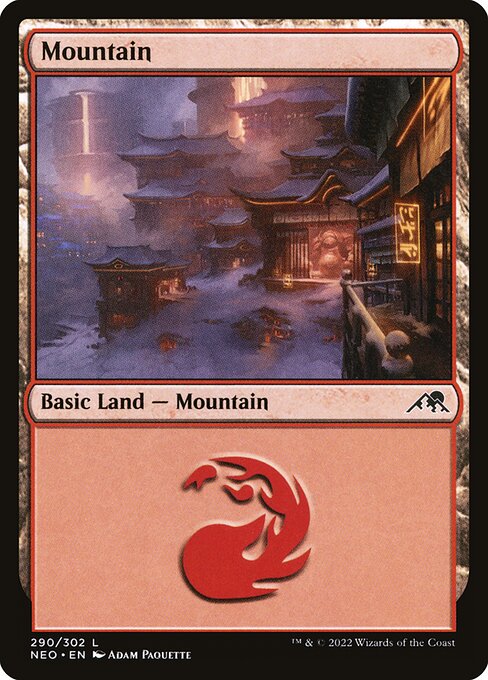 NEO: Mountain (290) (Foil)