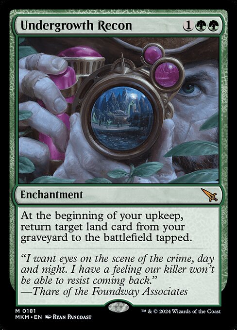 MKM: Undergrowth Recon (Foil)