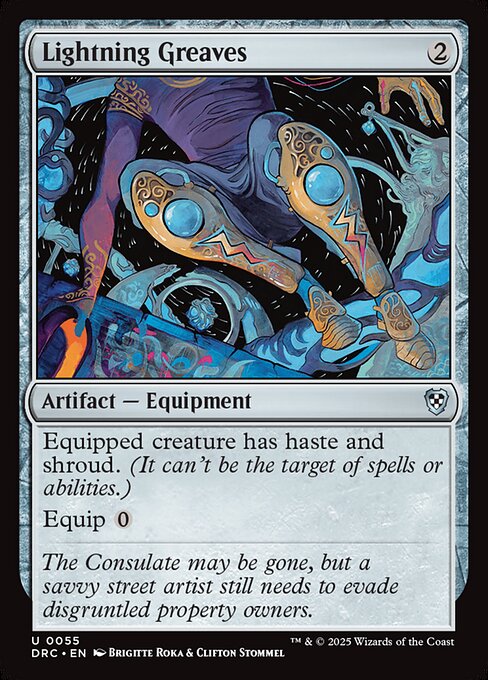 DRC: Lightning Greaves