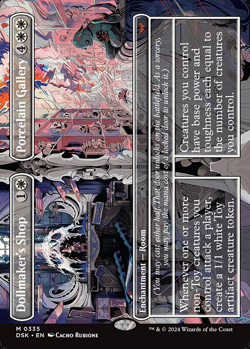 DSK: Dollmaker's Shop // Porcelain Gallery (Borderless) (Foil)