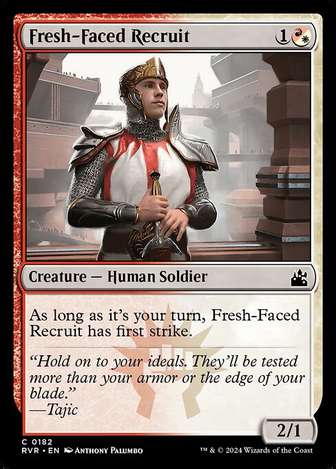 RVR: Fresh-Faced Recruit