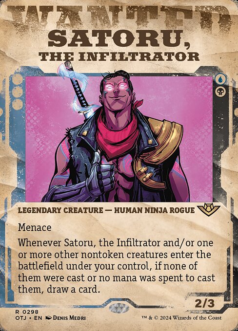 OTJ: Satoru, the Infiltrator (Showcase) (Foil)