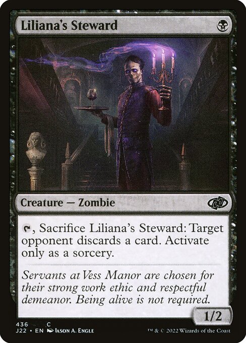 J22: Liliana's Steward