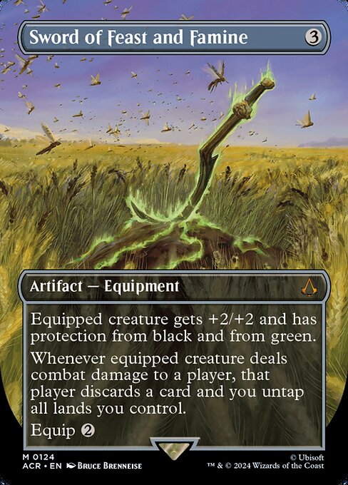 ACR: Sword of Feast and Famine (Borderless) (Foil)