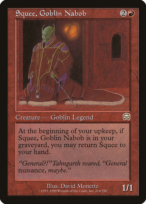 MMQ: Squee, Goblin Nabob