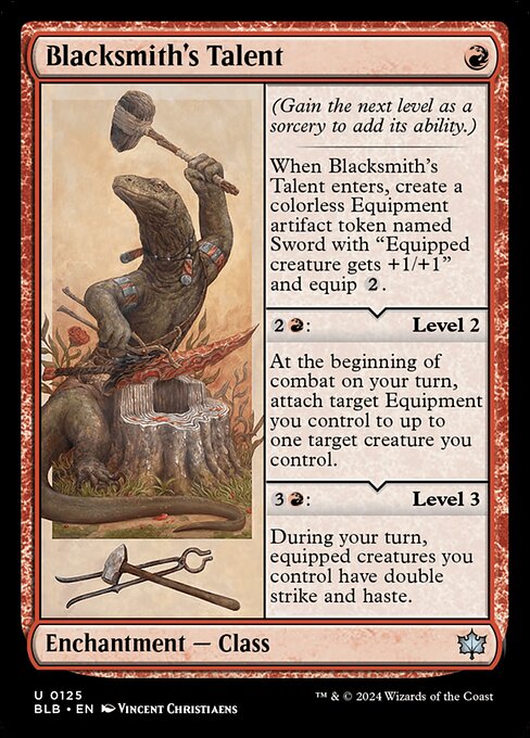 BLB: Blacksmith's Talent (Foil)