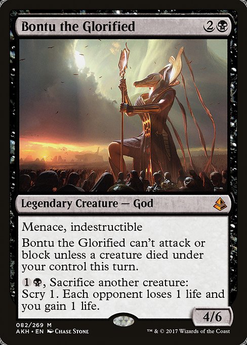 AKH: Bontu the Glorified
