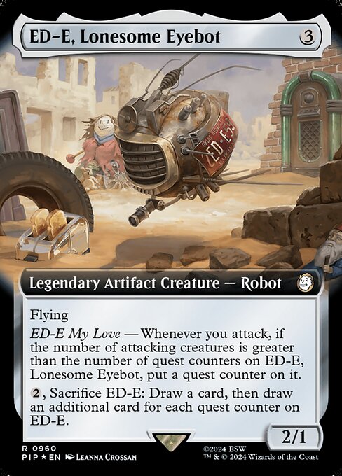 PIP: ED-E, Lonesome Eyebot (Extended Art) (Surge Foil)