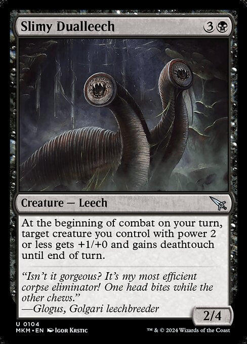 MKM: Slimy Dualleech (Foil)