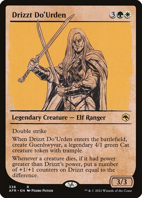 AFR: Drizzt Do'Urden (Showcase) (Foil)