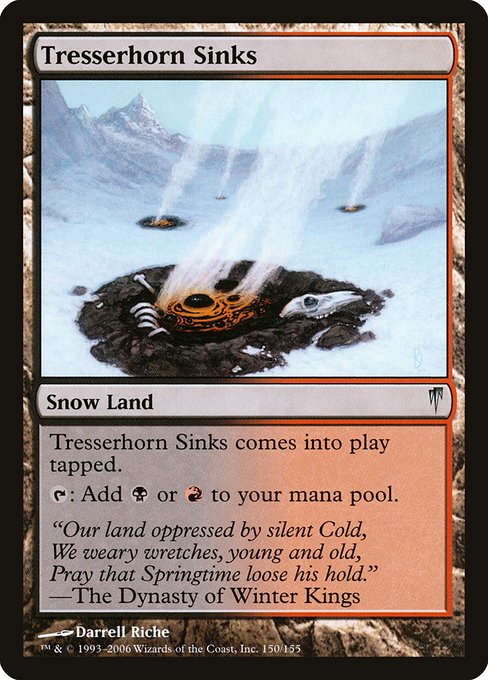 CSP: Tresserhorn Sinks (Foil)
