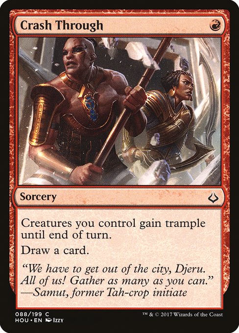 HOU: Crash Through