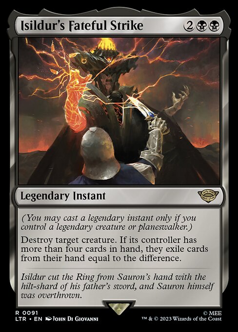 LTR: Isildur's Fateful Strike (Foil)