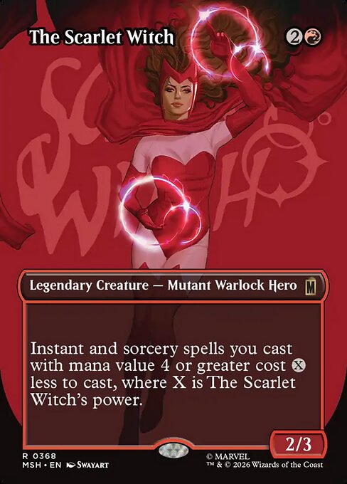 MSH: The Scarlet Witch (Borderless)