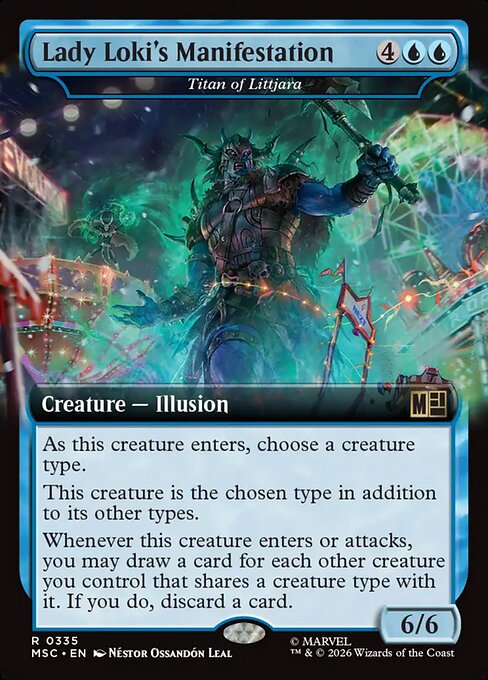 MSC: Lady Loki's Manifestation - Titan of Littjara (Extended Art)