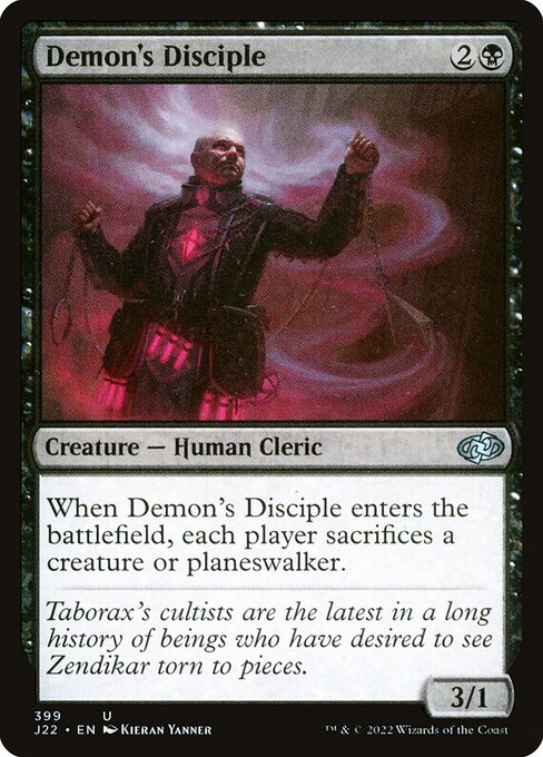 J22: Demon's Disciple