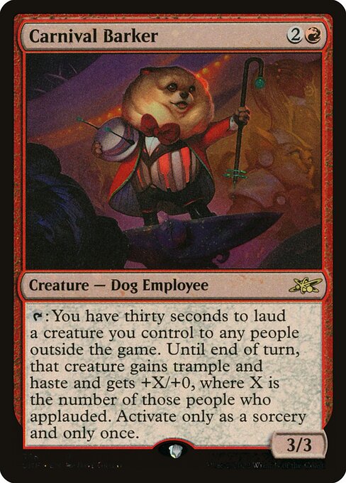 UNF: Carnival Barker (Galaxy Foil)