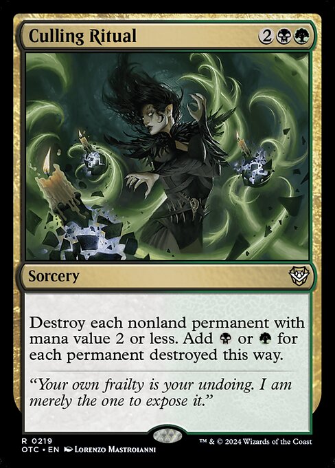 OTC: Culling Ritual