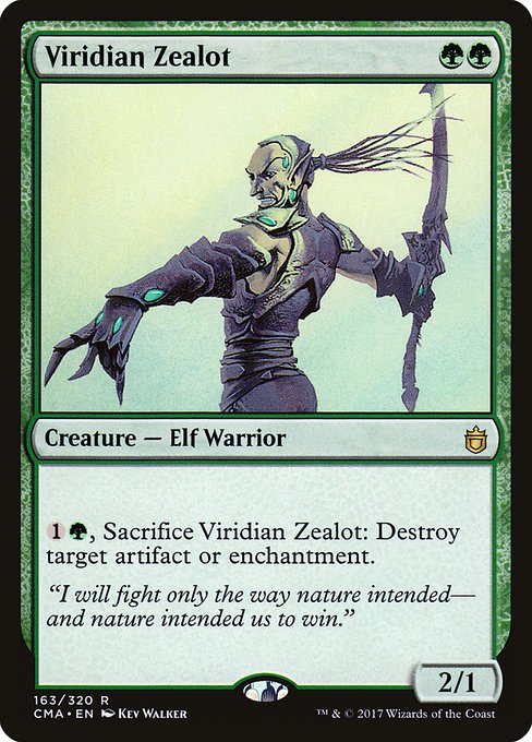CMA: Viridian Zealot