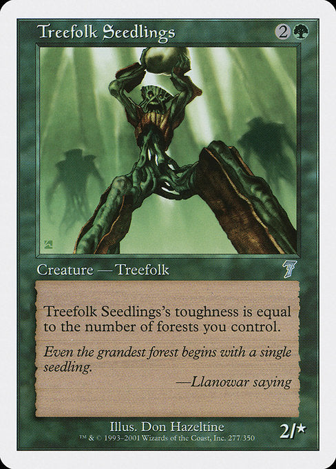 7ED: Treefolk Seedlings