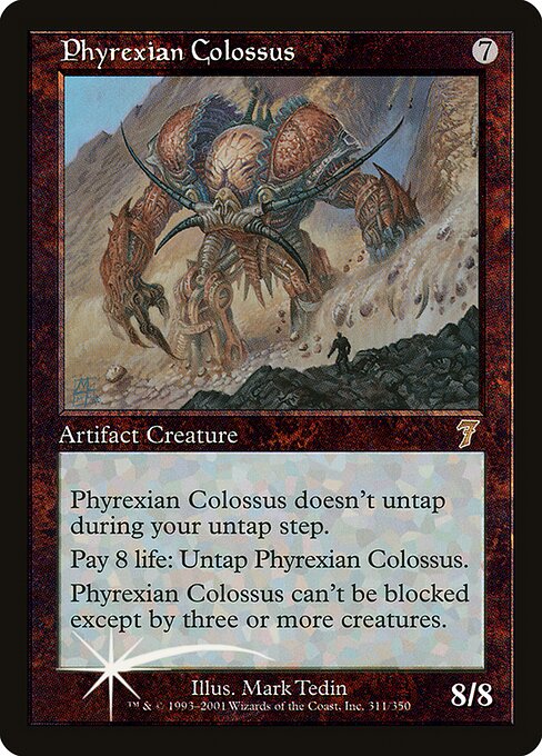 7ED: Phyrexian Colossus (Foil)