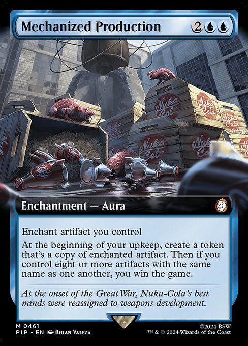PIP: Mechanized Production (Extended Art) (Foil)