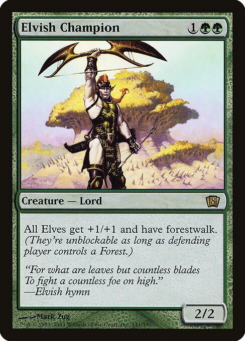 8ED: Elvish Champion (Foil)