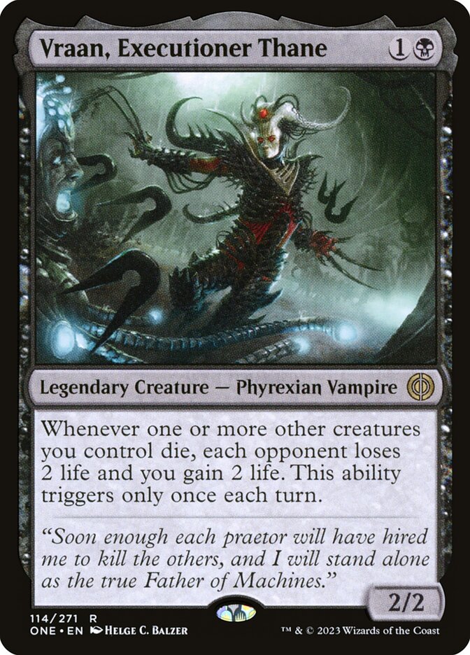 Vraan, Executioner Thane [Foil] :: ONE