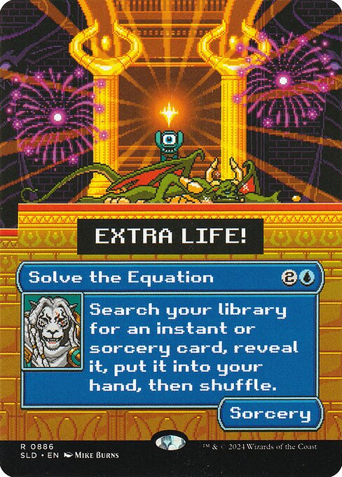 SLD: Solve the Equation (0886) (Rainbow Foil)