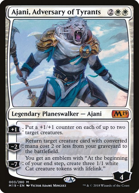 M19: Ajani, Adversary of Tyrants (Foil)