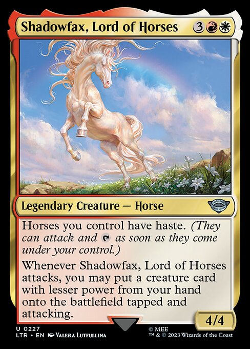 LTR: Shadowfax, Lord of Horses (Foil)