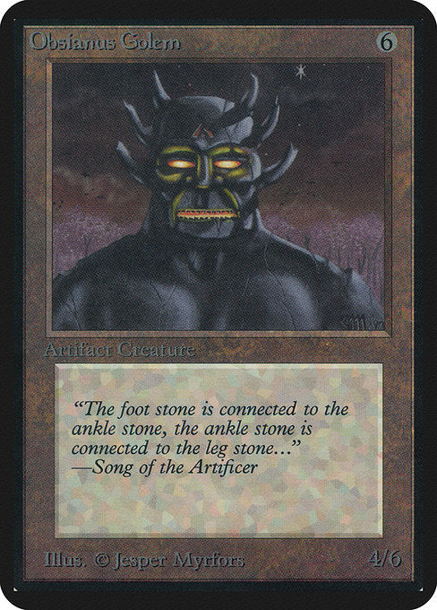 LEA: Obsianus Golem