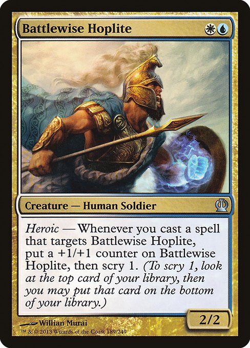 THS: Battlewise Hoplite (Foil)