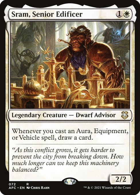 AFC: Sram, Senior Edificer
