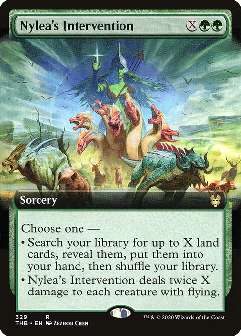 THB: Nylea's Intervention (Extended Art) (Foil)